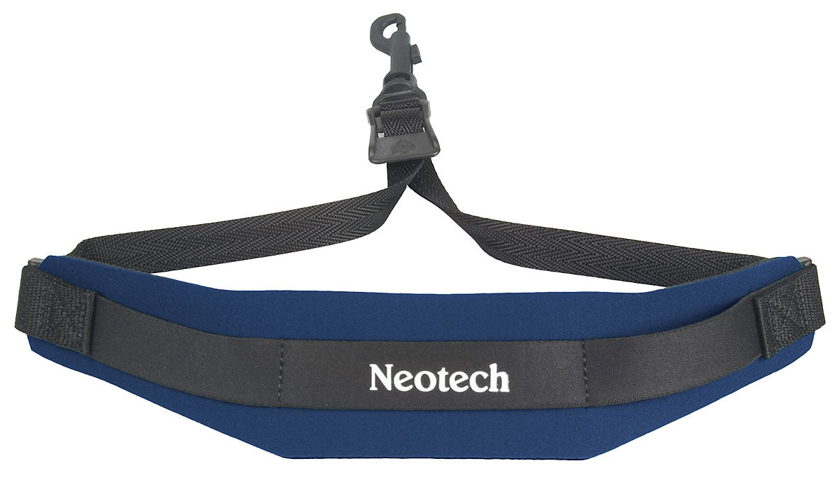 Neotech Soft Sax Strap - Navy Regular with Swivel hook