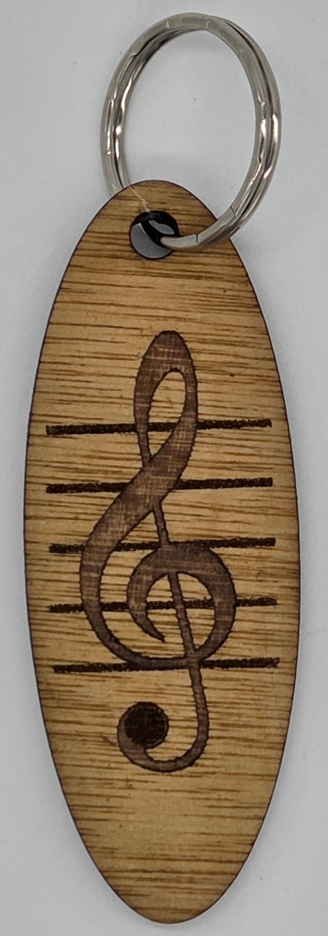 Treble Clef - Keyring
