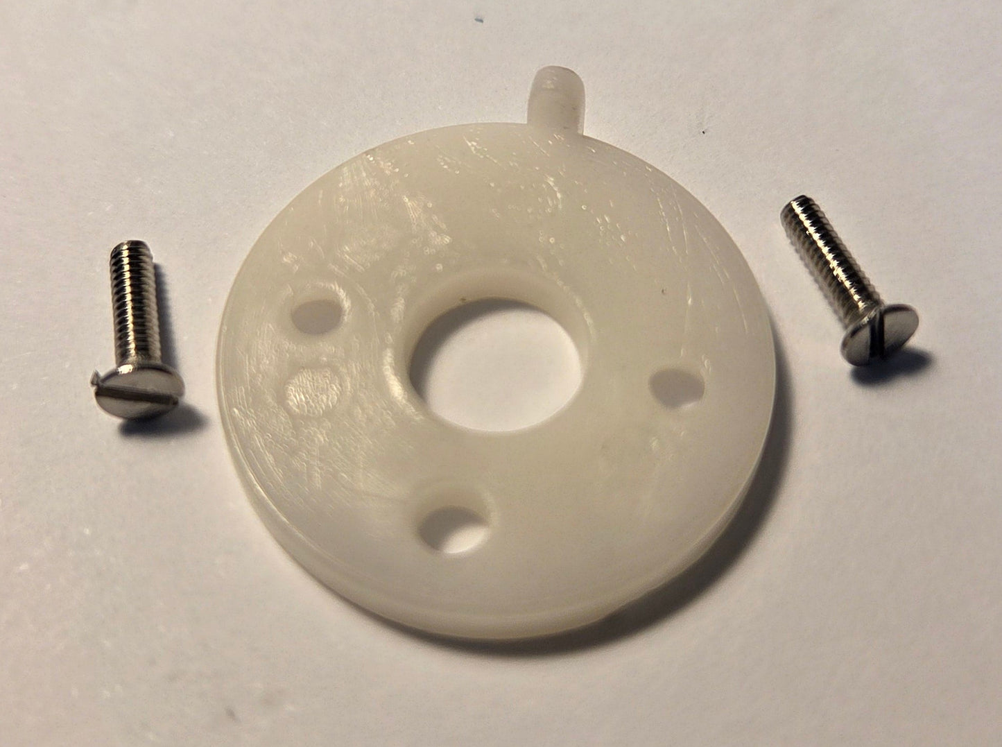 Besson BE1087 Bb Tuba Valve Guide - Disc Type with Screws