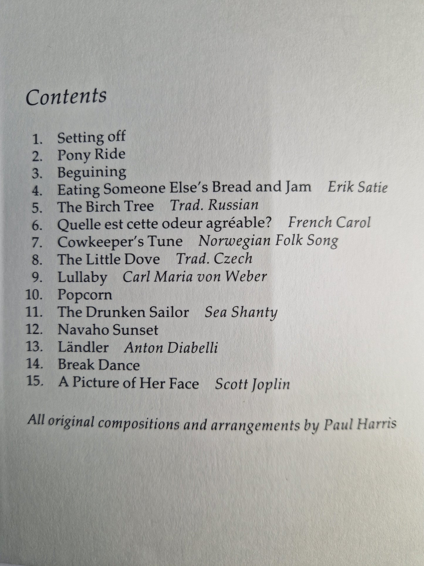 The Really Easy Clarinet Book - John Davies & Paul Harris - Preloved Clarinet Music
