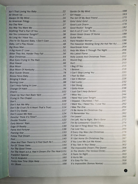 Elvis Presley Anthology - Volume 1 - (PVG) - Preloved