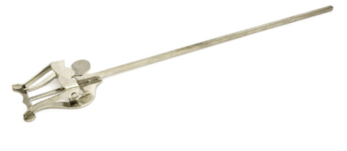 Brass Instrument Lyre Long and Straight