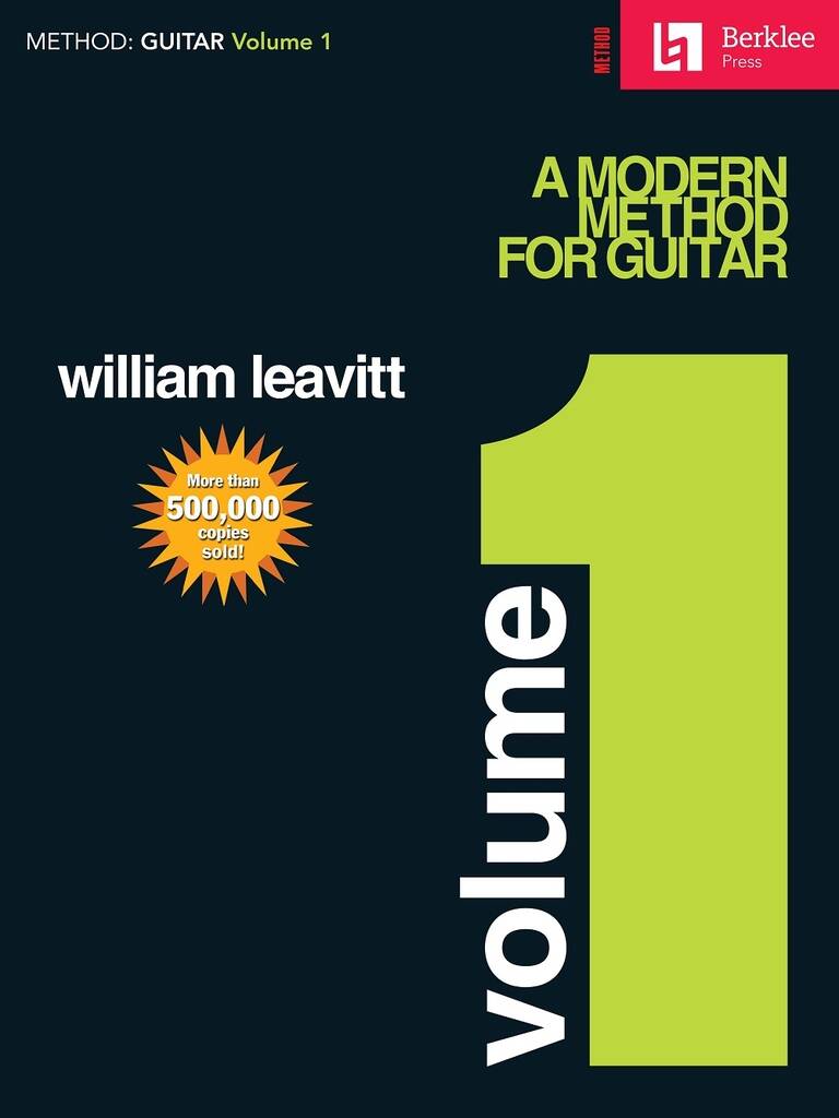 A Modern Method for Guitar Volume 1 - Guitar Tutor Book - William Leavitt