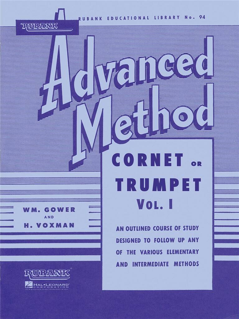 Advanced Method for Cornet or Trumpet Volume 1 - Sheet Music Book