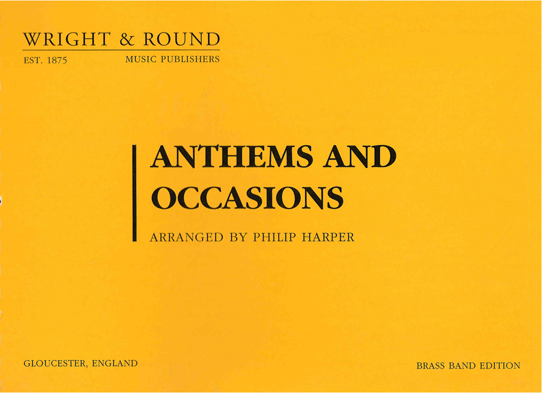 Anthems and Occasions - A4 Large Format - Eb 2nd Horn