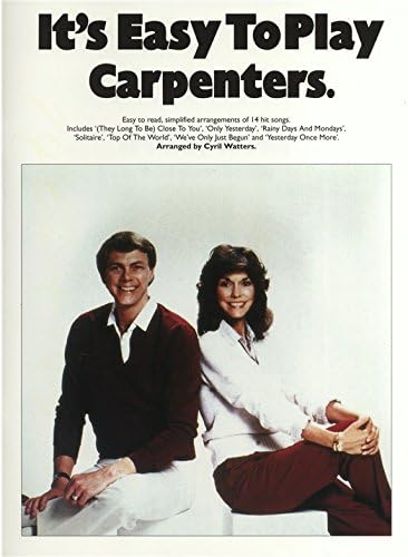 It's Easy To Play Carpenters - Easy Piano - S13