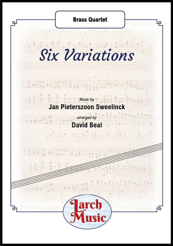 Six Variations - Brass Quartet Full Score & Parts - LM189
