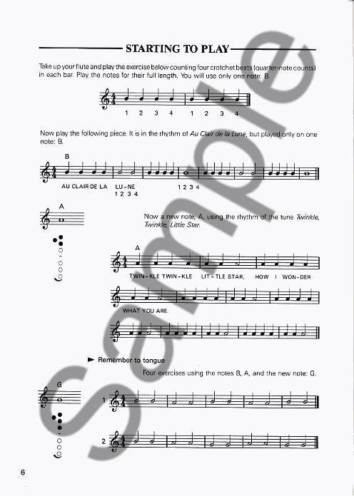 Flute Class - Trevor Wye - Group Teaching Book