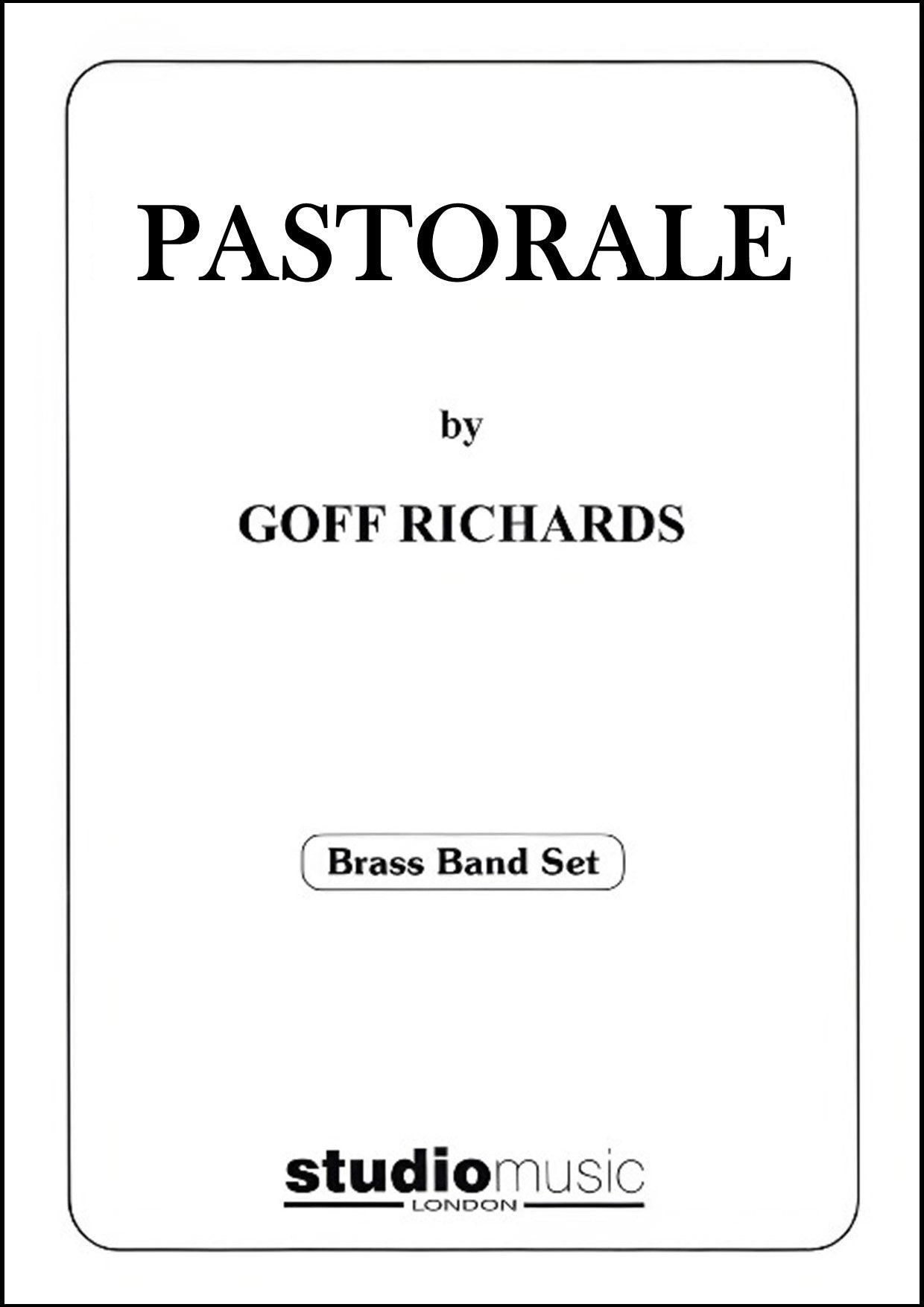 Pastorale - Brass Band Sheet Music Score & Parts