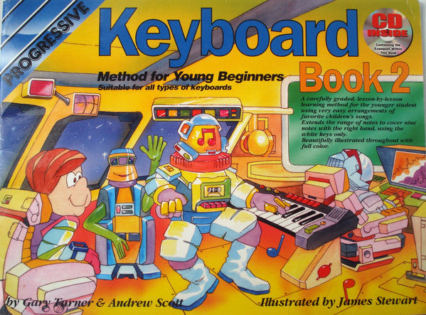 Progressive Electronic Keyboard - Book 2 with CD