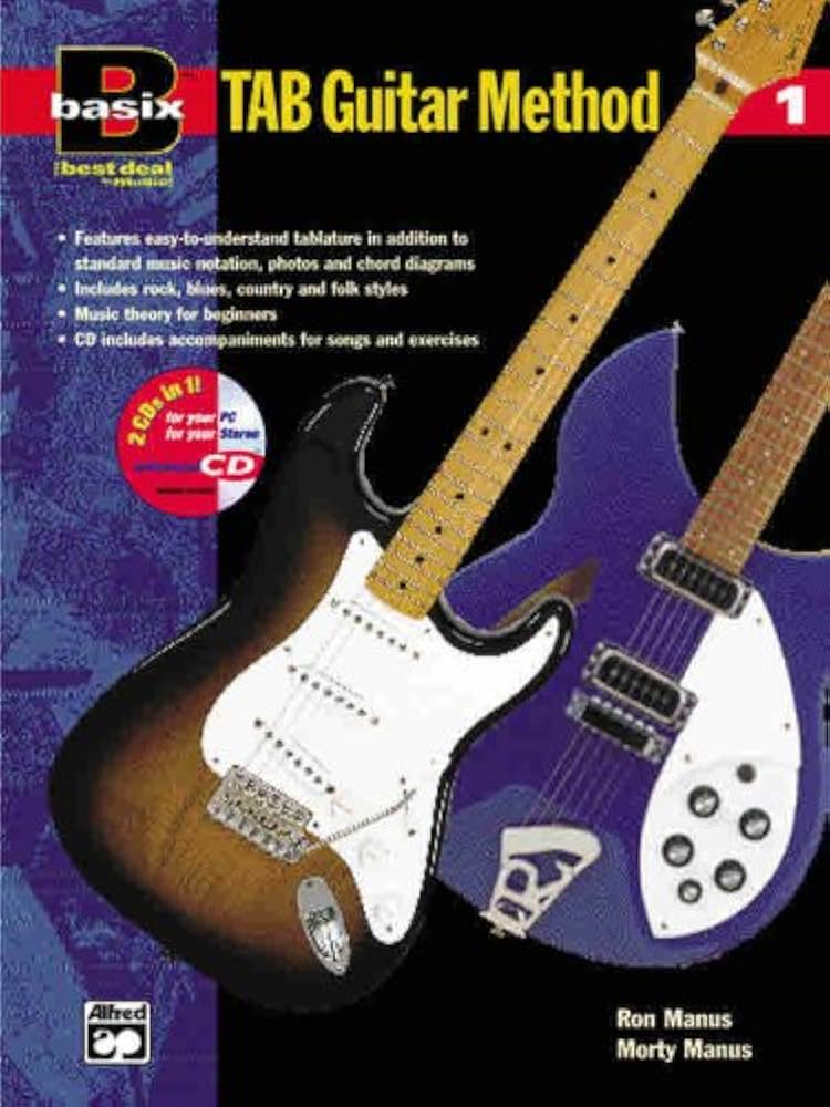 Tab Guitar Method Book 2 - Guitar Tutor Book - Ron & Morty Manus