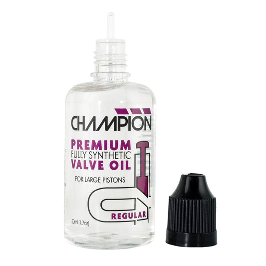 Champion Premium Fully Synthetic Valve Oil - REGULAR - 50ml Bottle