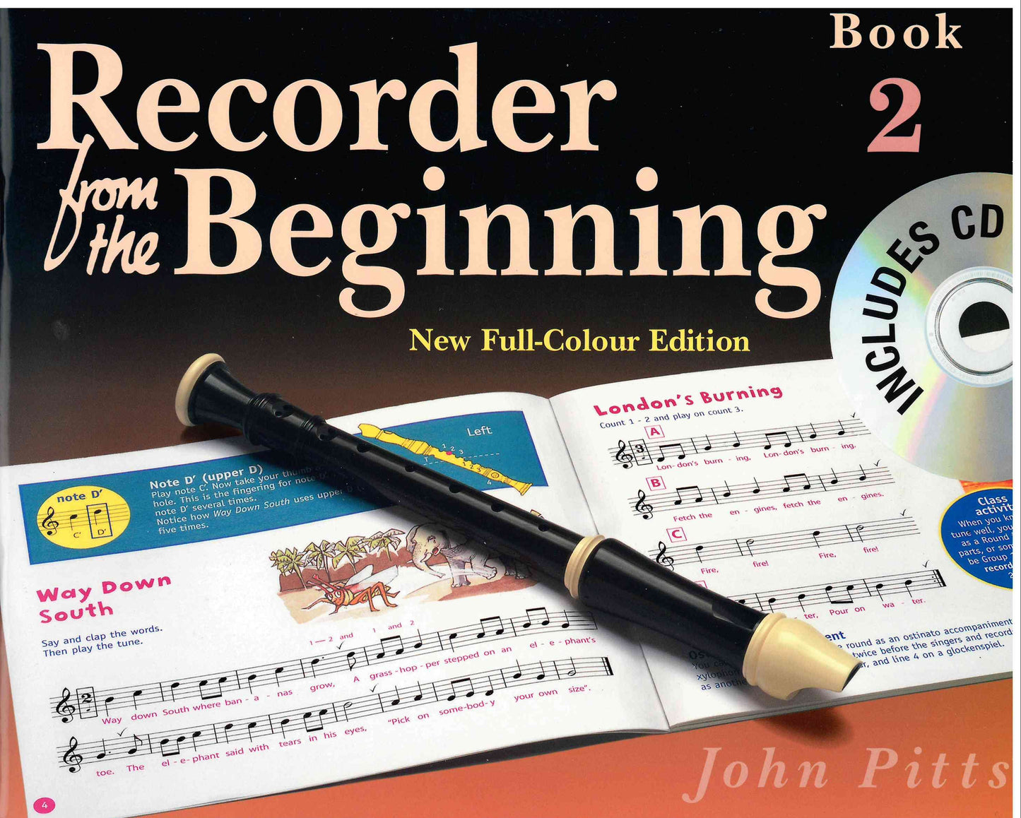 Recorder from The Beginning - Book 2 with CD (John Pitts)