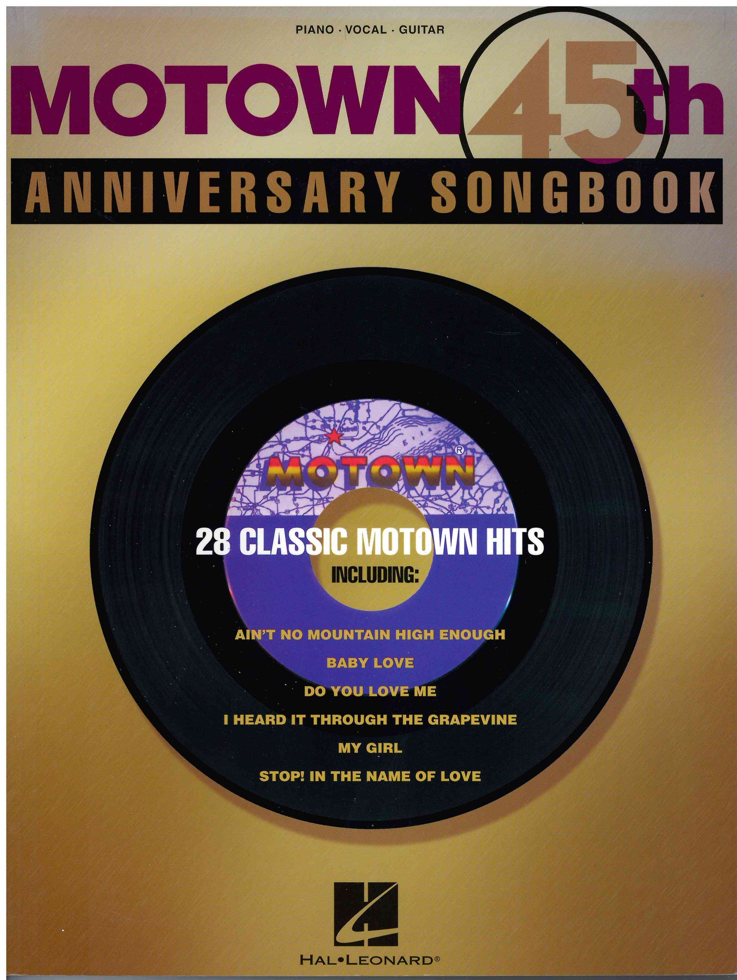 Motown 45th Anniversary Songbook - Piano/Vocal/Guitar