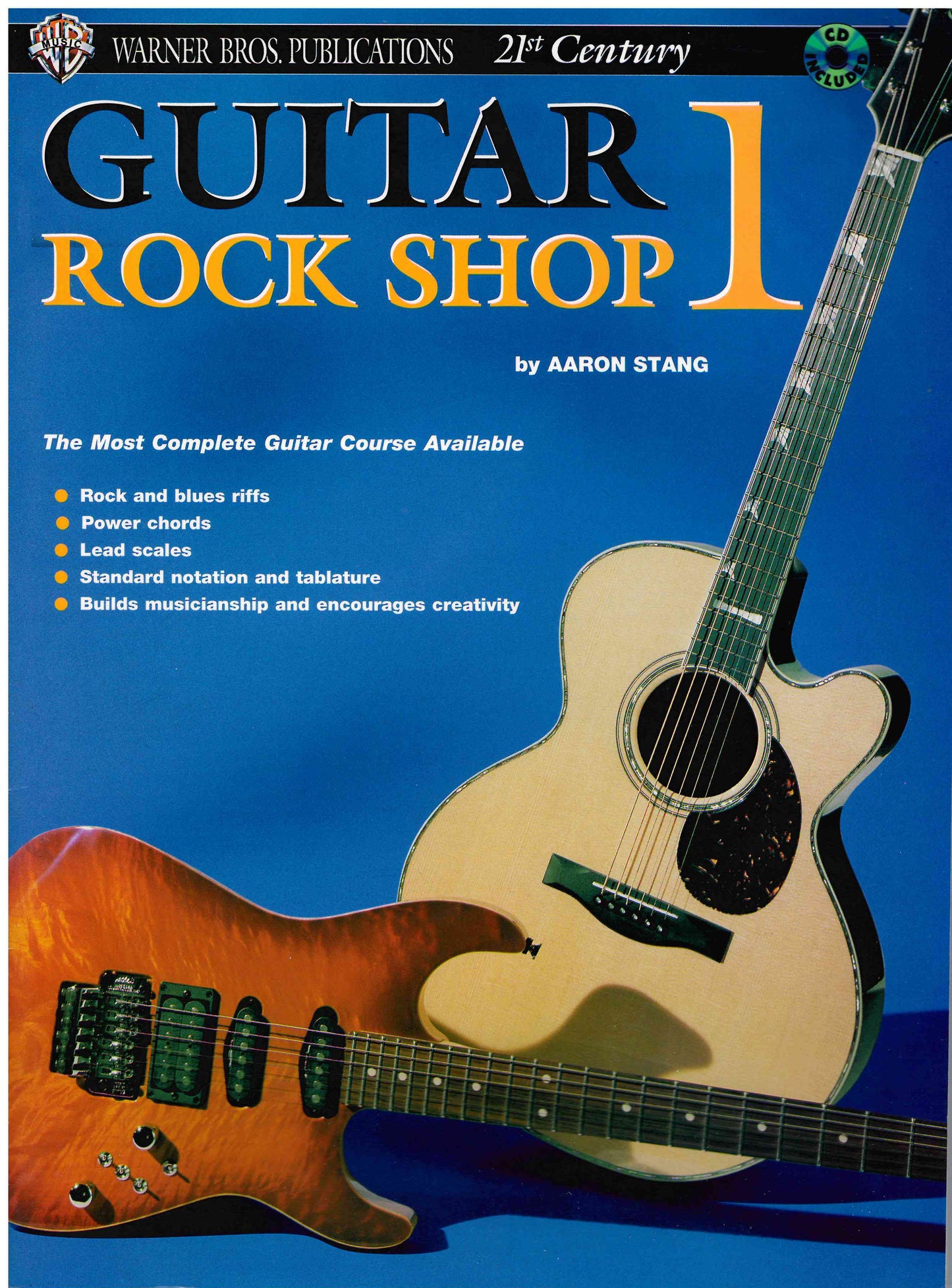 Guitar Rock Shop 1 - Book 1 - Aaron Stang - Book and CD