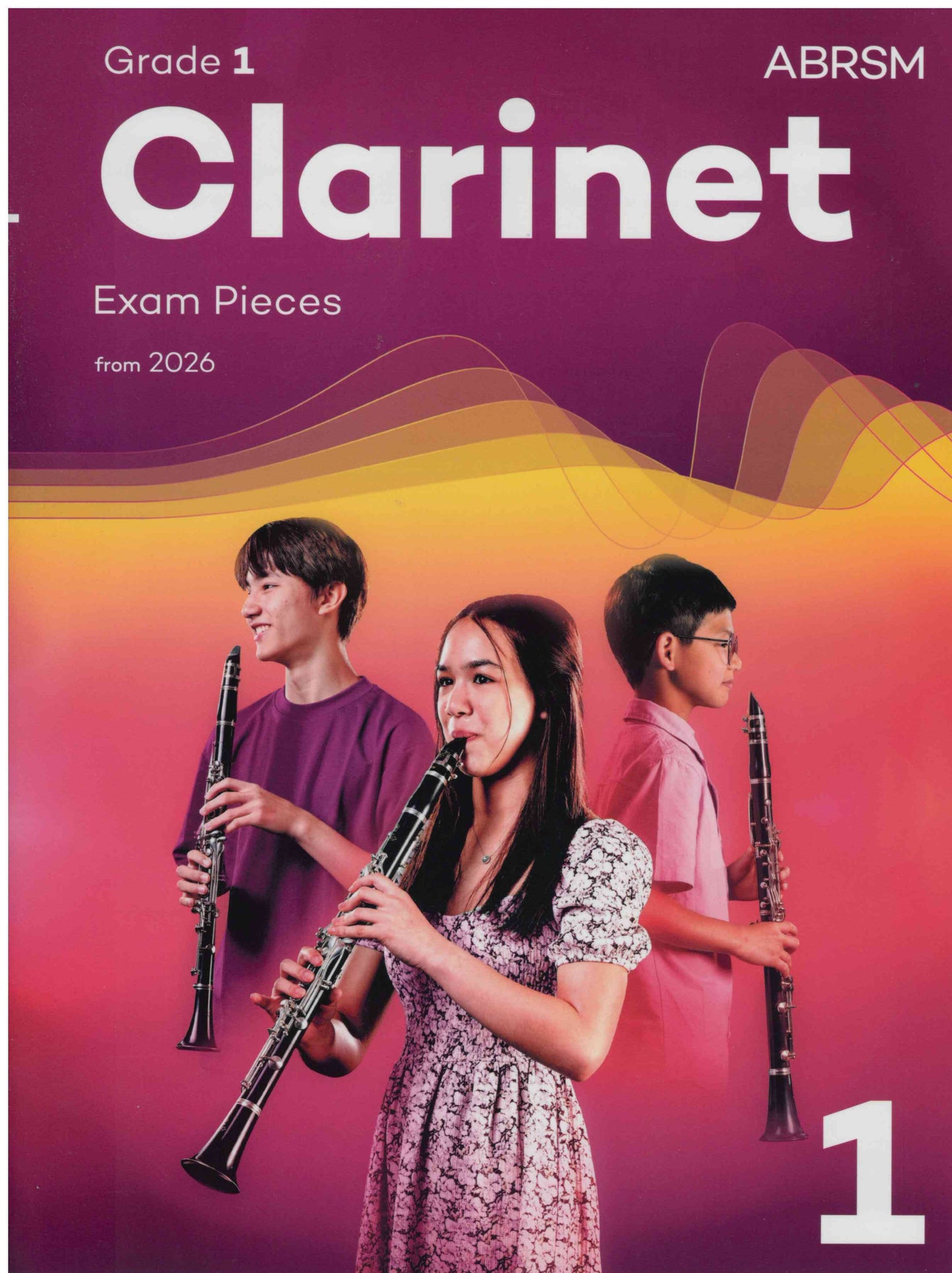 Clarinet Exam Pieces from 2026 - Grade 1 - Clarinet & Piano Accompaniment