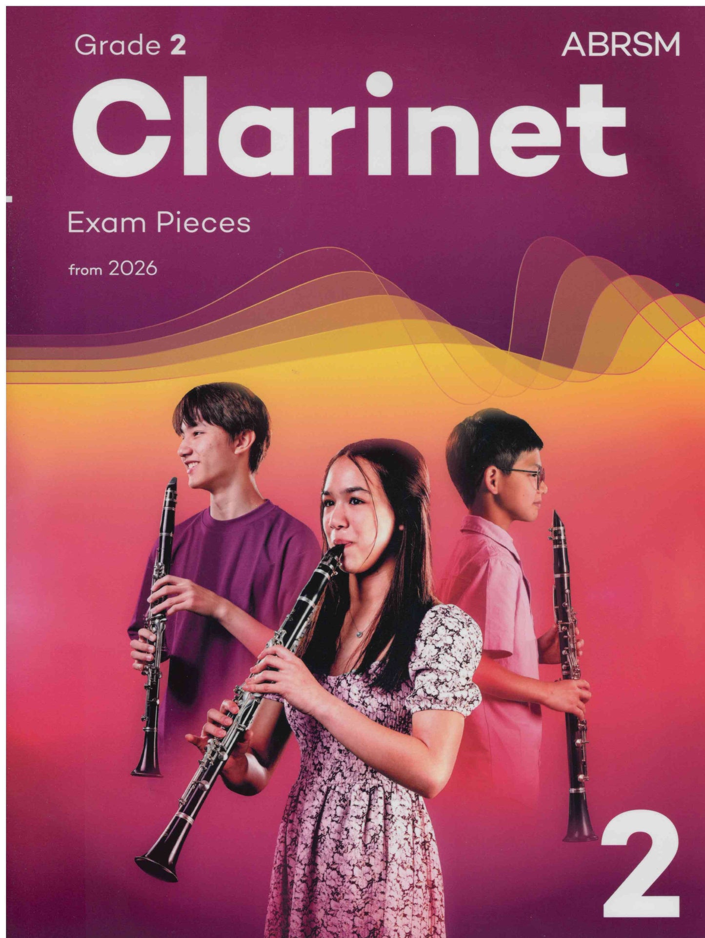 Clarinet Exam Pieces from 2026 - Grade 2 - Clarinet & Piano Accompaniment