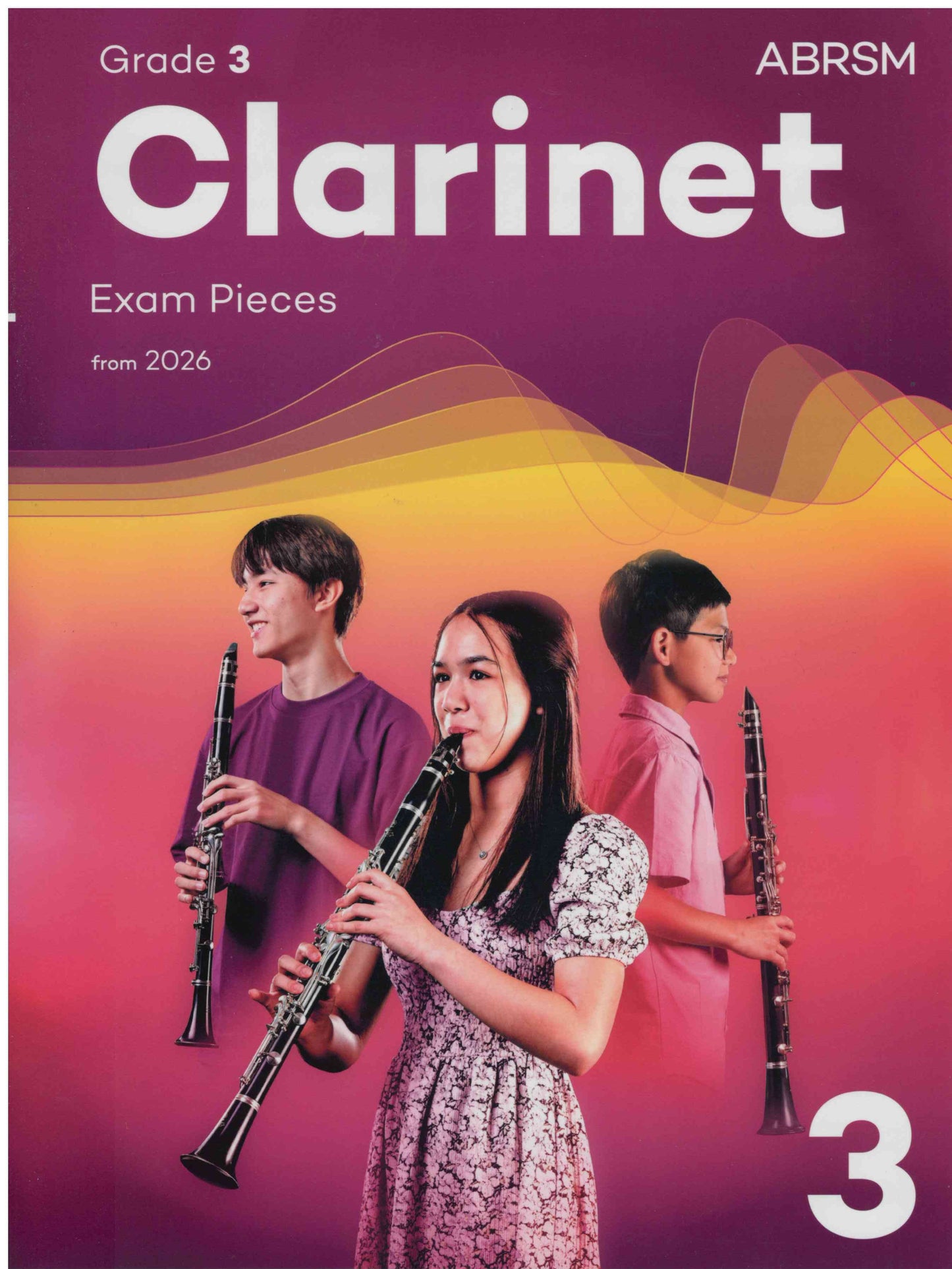 Clarinet Exam Pieces from 2026 - Grade 3 - Clarinet & Piano Accompaniment