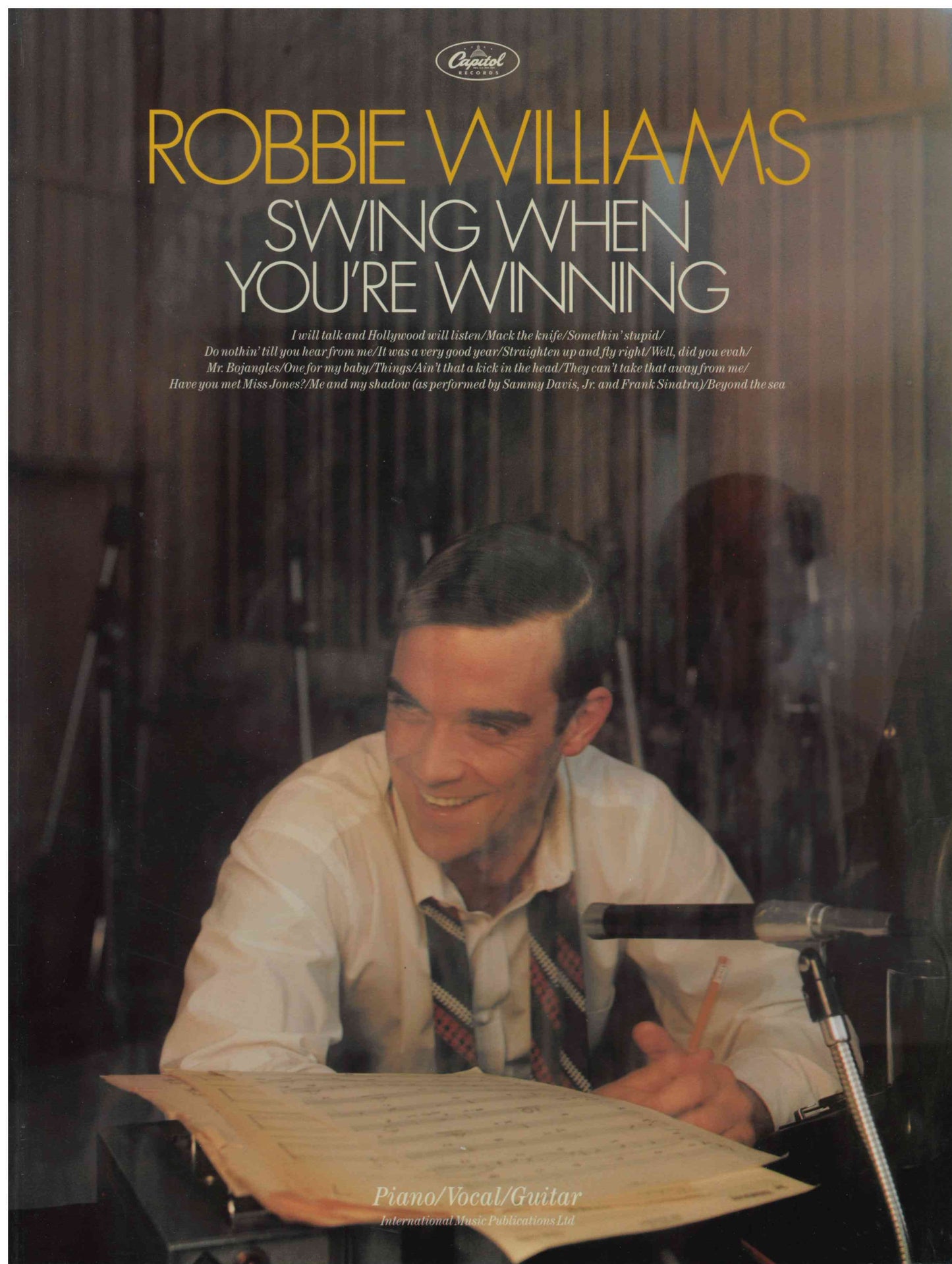 Swing When You're Winning - Robbie Williams (PVG) - Sheet Music Book