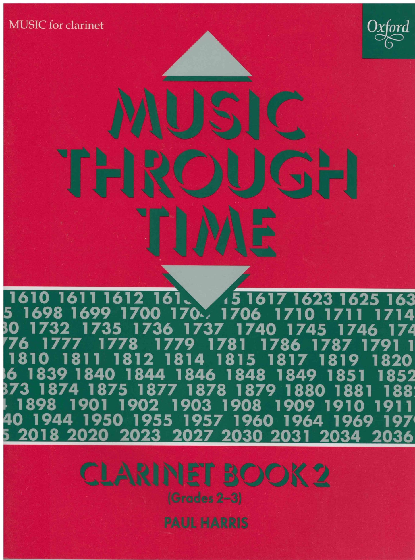 Music Through Time Book 2 - Clarinet & Piano - Music Book