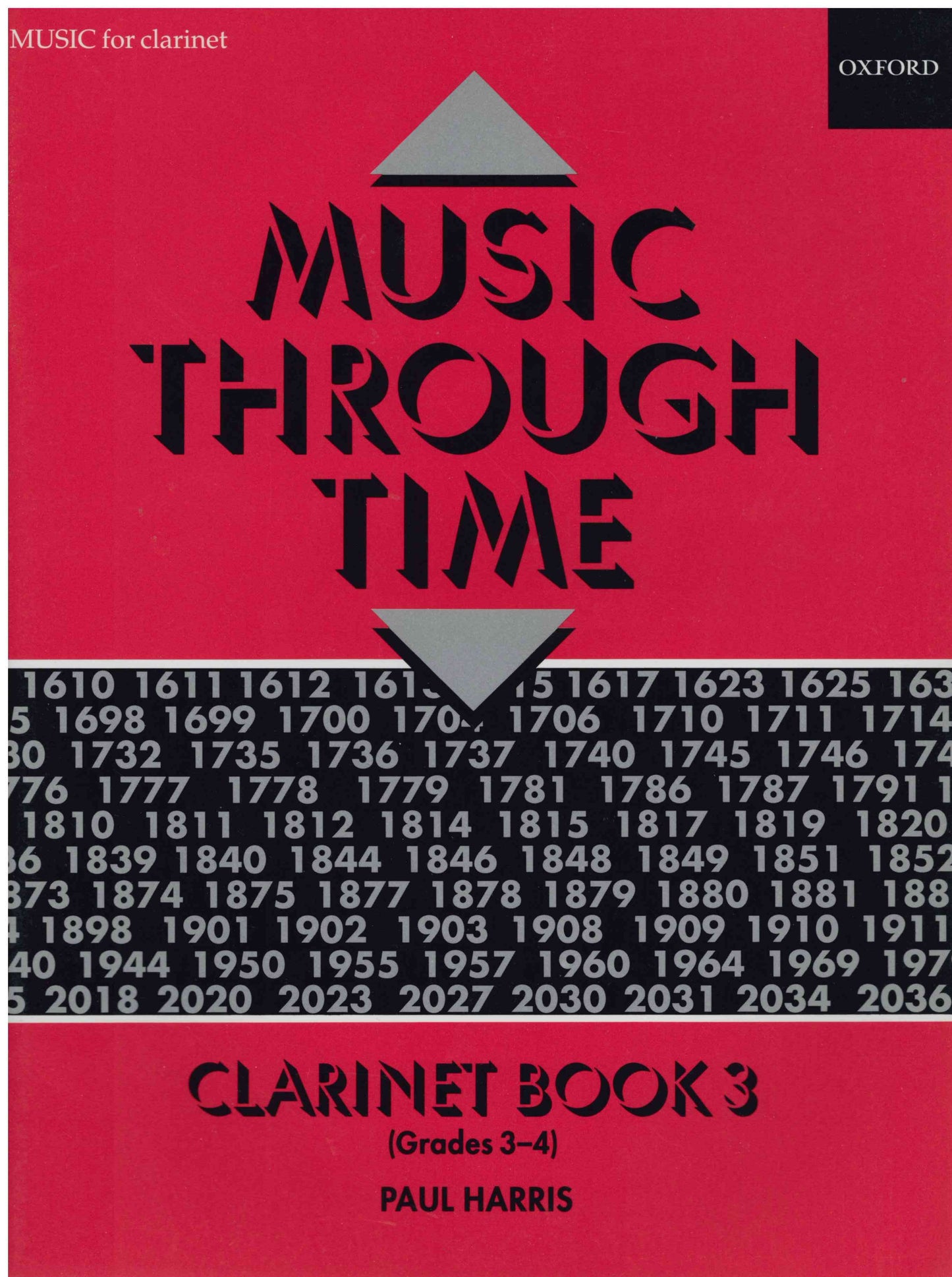 Music Through Time Book 3 - Clarinet & Piano - Music Book