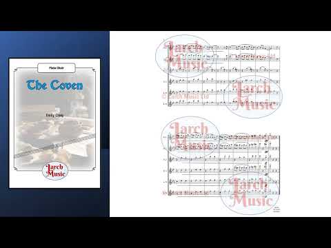 The Coven (Emily Craig) - Flute Ensemble Full Score and Parts - LM440