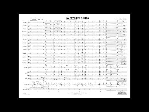 My Favourite Things (Jazz Ensemble - Score and Parts)