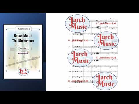 Brass Meets The Wellerman (Traditional arr. by Wilfried Weiland) - Brass Ensemble Full Score and Parts - LM552