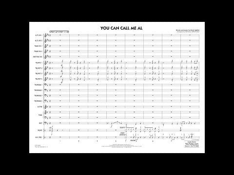 You Can Call Me Al (Jazz Ensemble - Score and Parts)