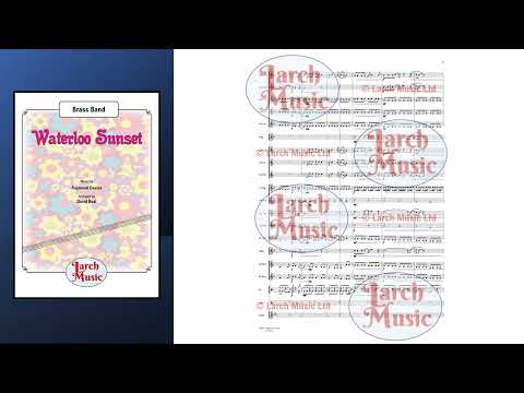 Waterloo Sunset (The Kinks) (Ray Davies arr. by David Beal) - Brass Band Sheet Music Full Score & Parts - LM367