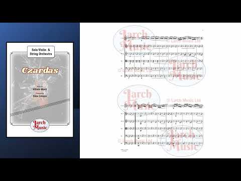 Czardas - Solo Violin & String Orchestra - LM379