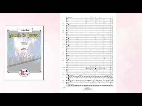 Genesis In Concert (Genesis arr. by David Beal) - Concert Band Full Score & Parts - LMAM128 - DOWNLOAD ONLY