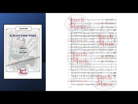 A Scottish Visit - Wind/Concert Band Sheet Music Full Score & Parts - LM385