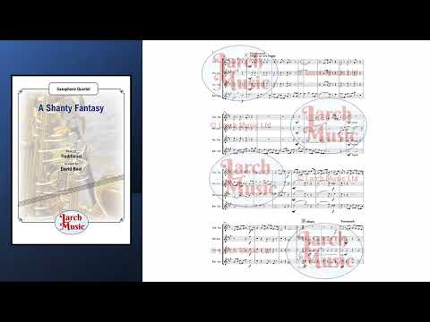 A Shanty Fantasy - Saxophone Quartet - LM122