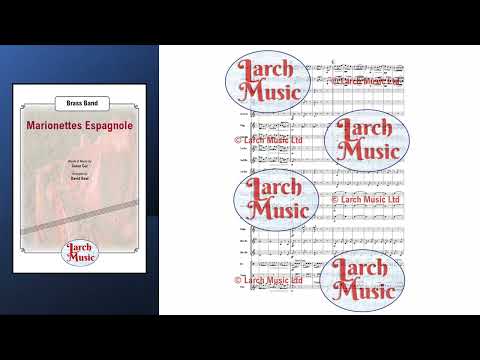 Marionettes Espagnole (Cesar Cui arr. by David Beal) - Brass Band Full Score and Parts - LM046