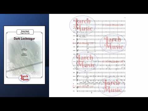 Dark Lochnagar - Flugel Horn & Brass Band - Full Score & Parts - LM738
