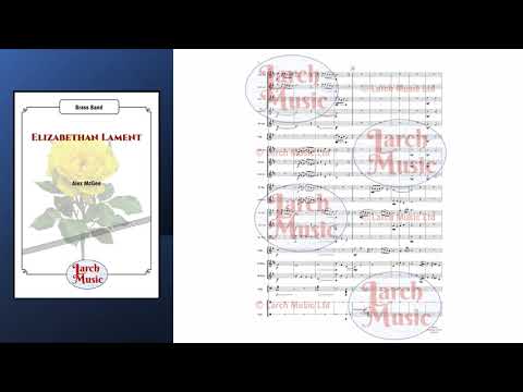 Elizabethan Lament (Alex McGee) - Brass Band - LM244