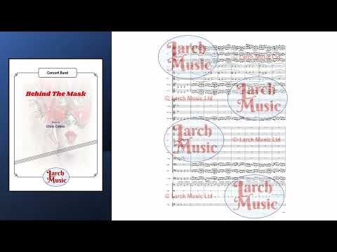 Behind The Mask - Concert Band - LM905