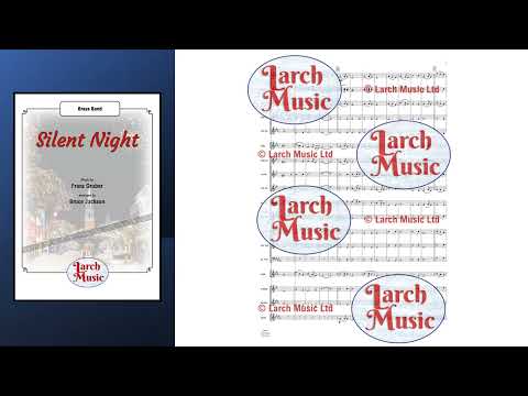 Silent Night (Bruce Jackson) - Brass Band Full Score and Parts - LM441