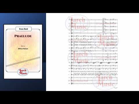 Praelude - Brass Band Sheet Music Full Score & Parts - LM350