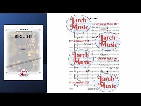 Beguine (Neil Lock) - Brass Band Sheet Music Full Score & Parts - LM455