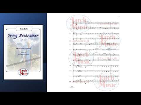 Young Backpacker - Brass Sextet Full Score & Parts - LM543
