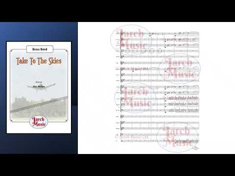 Take To The Skies (Alex McGee) - Brass Band Full Score & Parts - LM298