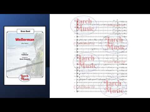 Wellerman, The (Bass Feature) (Traditional arr. by Karen Unsworth) - Brass Band Full Score and Parts - LM340
