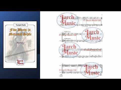 Five Duets in Medieval Style (Steve Halsey) - Trumpet Duets - LM696