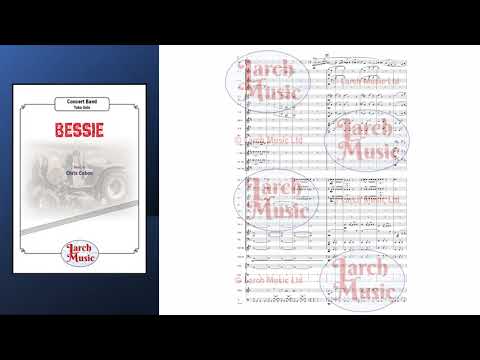 Bessie - Concert Band Sheet Music Full Score & Parts - LM865