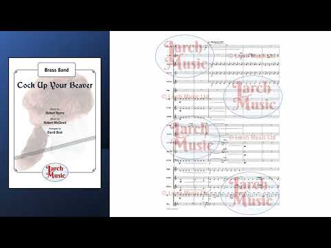 Cock Up Your Beaver (McLeod/Burns arr. by David Beal) - Brass Band Full Score and Parts - LM010