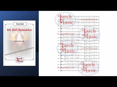 We Will Remember - Brass Band - LM904