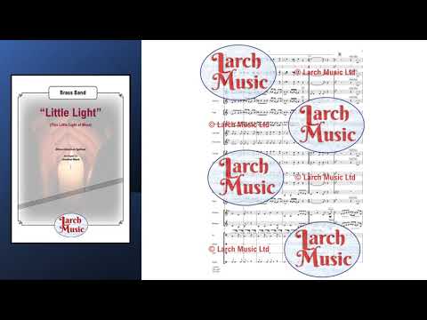 Little Light (This Little Light of Mine) - Brass Band Sheet Music Full Score & Parts - LM580