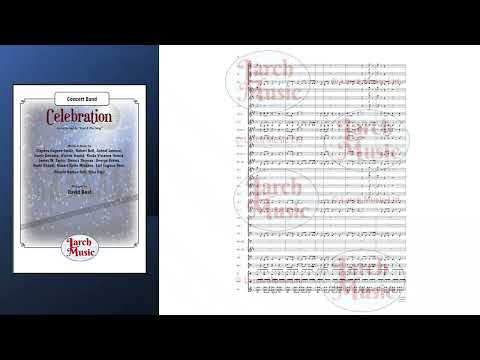 Celebration (Kool & The Gang arr. by David Beal) - Concert Band Music Full Score & Parts - LMAM088